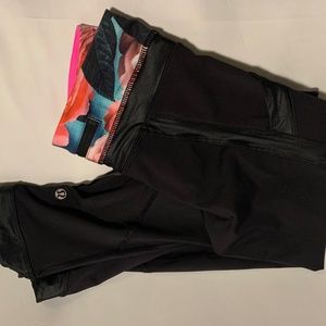 Lululemon Crops Sun Runner